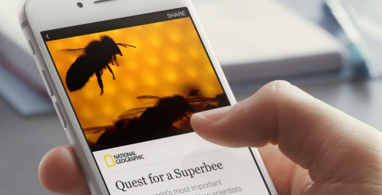 Searching on Facebook Instant Articles 