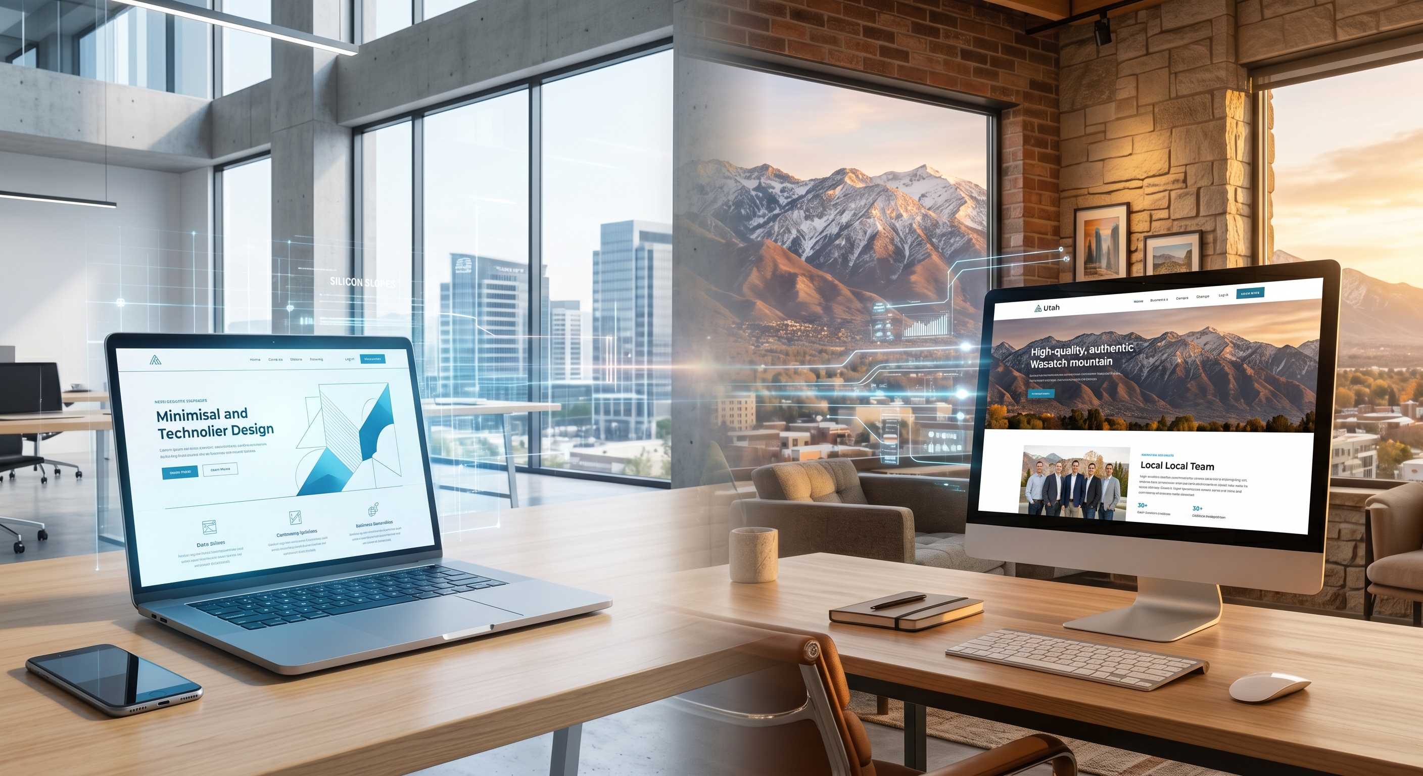 Designing for the Utah Aesthetic: Balancing Modern Tech Vibes with Local Trust